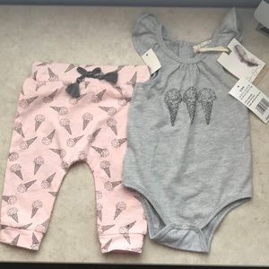 Jessica Simpson tank and pants for babygirl